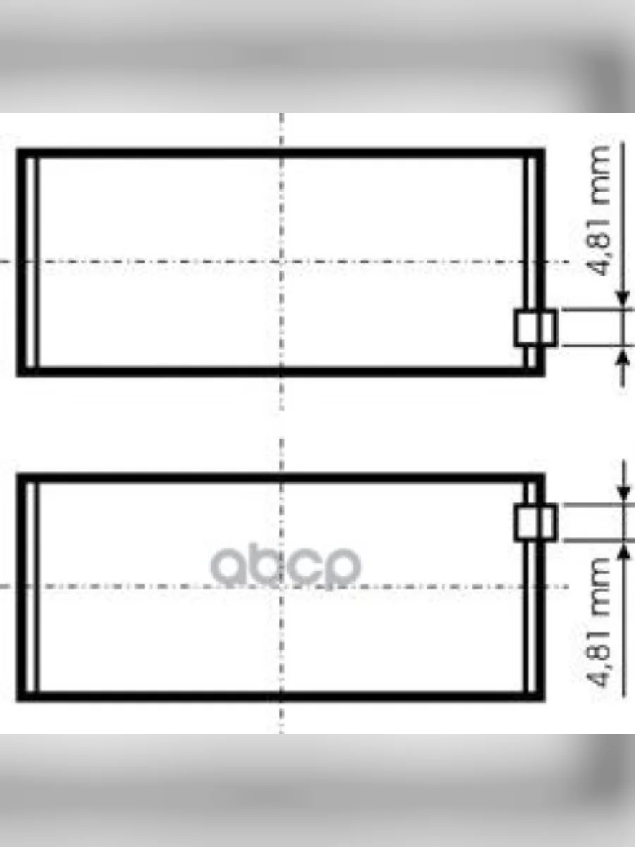 Вкладышии Шатунные К-Т 6 Цил Std Rvi PremiumKerax Дв.midr 06.23.56, Ямз-650 KOLBENSCHMIDT арт. 77 845 600  в Перми Пермском крае