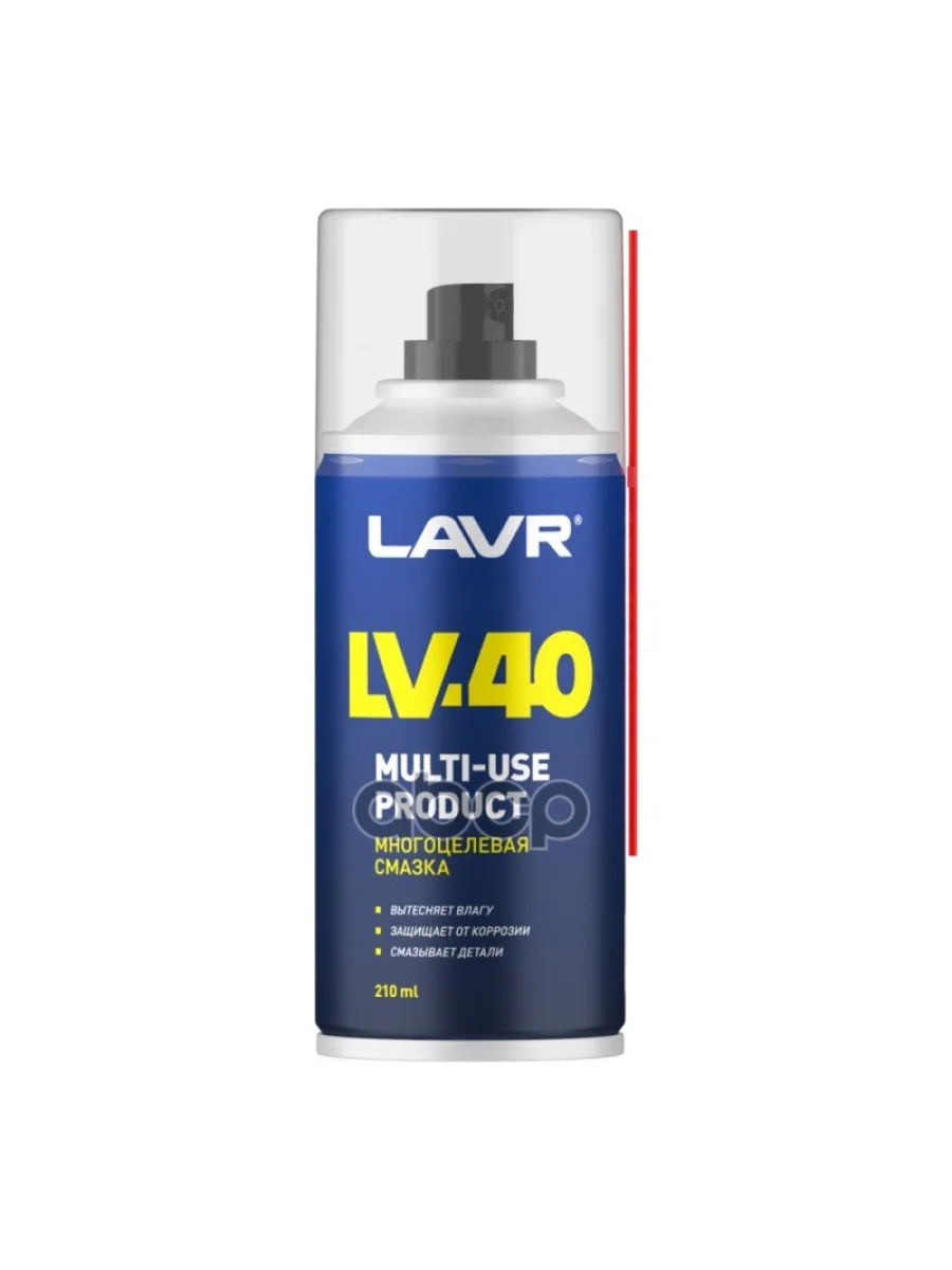 Смазка Универсальная Lavr Lv-40 Проникающая (210 Мл.) Аэрозоль (Ln1484) LAVR арт. Ln1484  в Керчи Республика Крым
