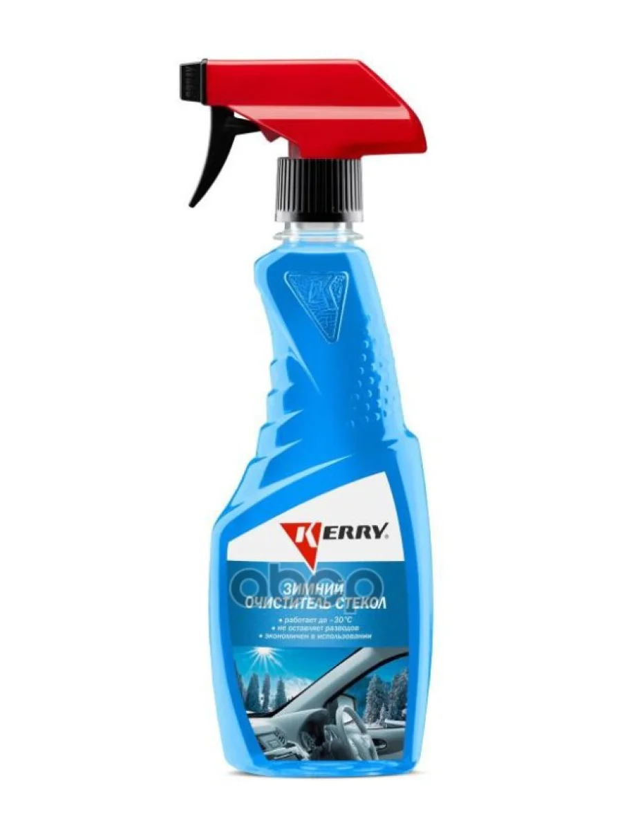 Очиститель Стекол Зимний Kerry (500 Мл) Триггер (Kr-521) Kerry арт. KR-521  в Керчи Республика Крым