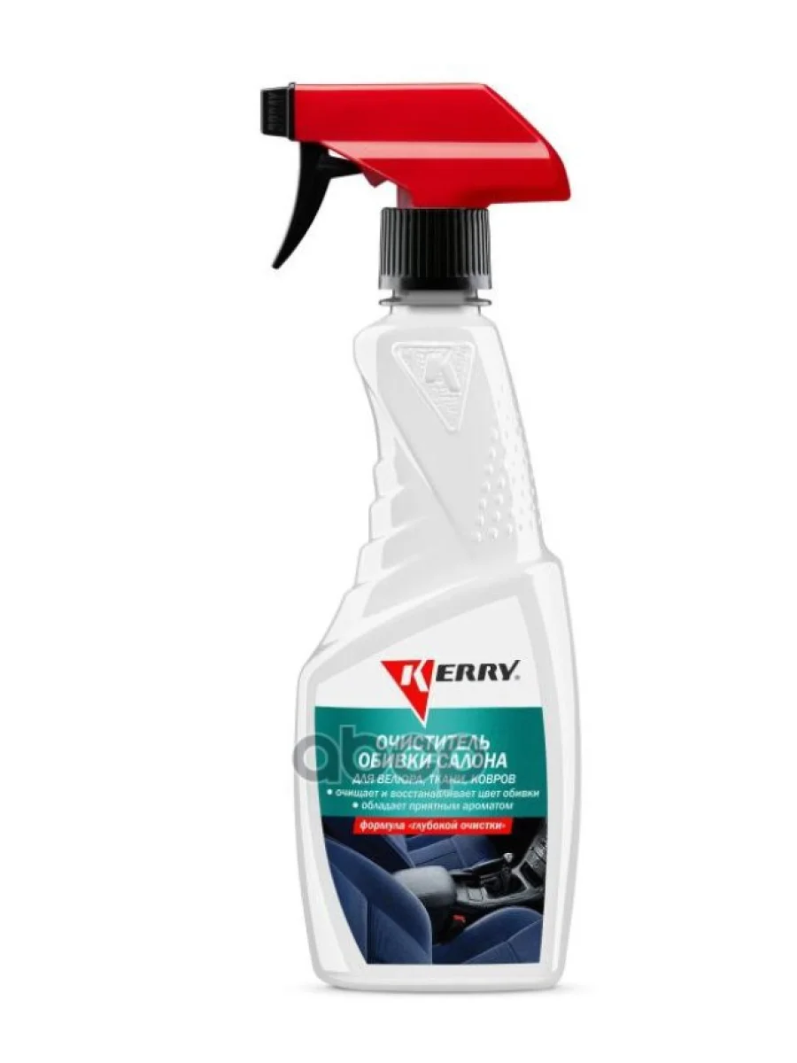 Очиститель Обивки Салона Kerry Велюра (500 Мл) Триггер (Kr-575) Kerry арт. KR-575  в Керчи Республика Крым