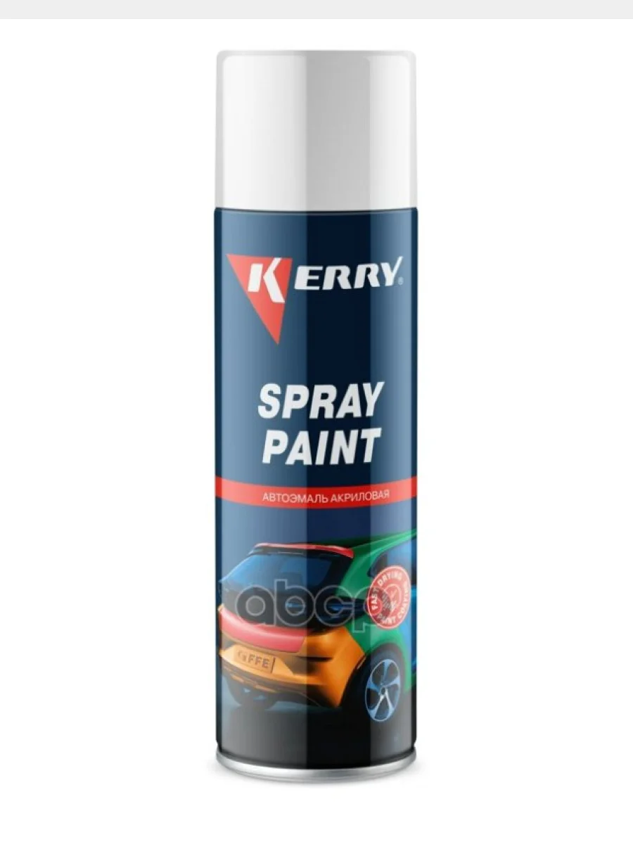 Краска-Спрей Kerry Spray Paint Акриловая Алюминий Глянцевая (650 Мл) (Kr-630) Kerry арт. KR-630  в Перми Пермском крае