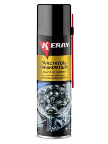 Очиститель Карбюратора Kerry И Воздушной Заслонки (300 Мл) Аэроз. (Kr-910) Kerry арт. KR-910