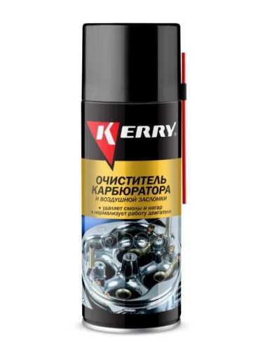 Очиститель Карбюратора Kerry И Воздушной Заслонки (520 Мл) Аэроз. (Kr-911) Kerry арт. KR-911