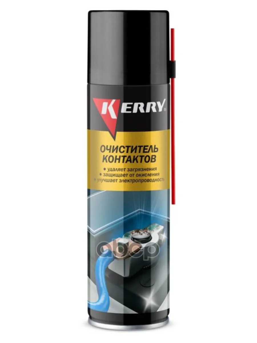 Очиститель Клемм Акб, Электрических Контактов Kerry (335 Мл) Аэрозоль (Kr-913) Kerry арт. KR-913  в Керчи Республика Крым