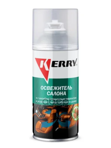 Очиститель Кондиционера АМ Kerry (Освежитель Салона) С Антибактериальным Эффектом (210 Мл.) Аэрозол Kerry арт. KR-917-1