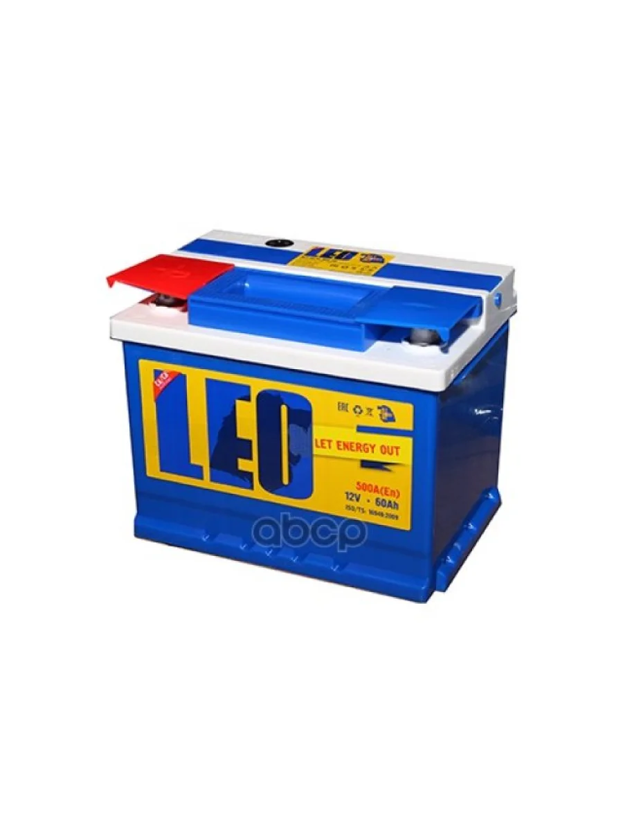 Аккумулятор  60 Leo (Let Energy Out) Прямая Полярность LEO арт. 6CT-60L1  с доставкой в г. Пермь