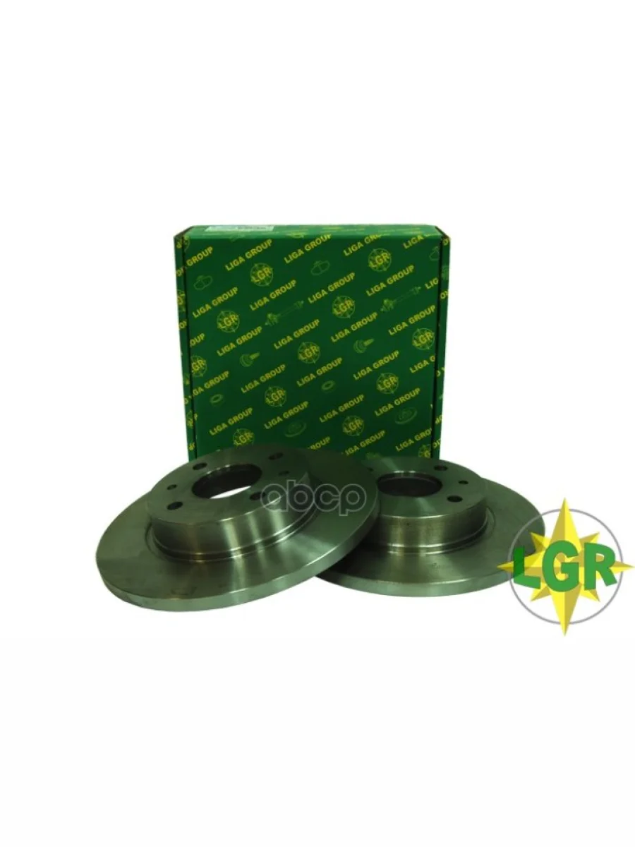 Диск Переднего Тормоза Ваз 2108-99, 2113-15, Иж 2126 R13 (К-Т 2 Шт) Lgr LGR арт. LGR-6208  в Перми Пермском крае