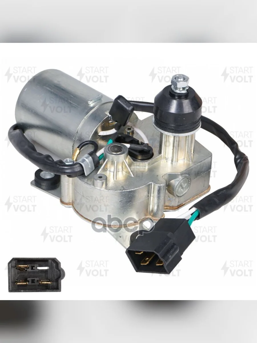 Моторедуктор Стеклоочистителя Ваз 2108-2109, 2113-2115, 2121 Задний Startvolt (Vwb 0108) STARTVOLT арт. VWB 0108  в Перми Пермском крае