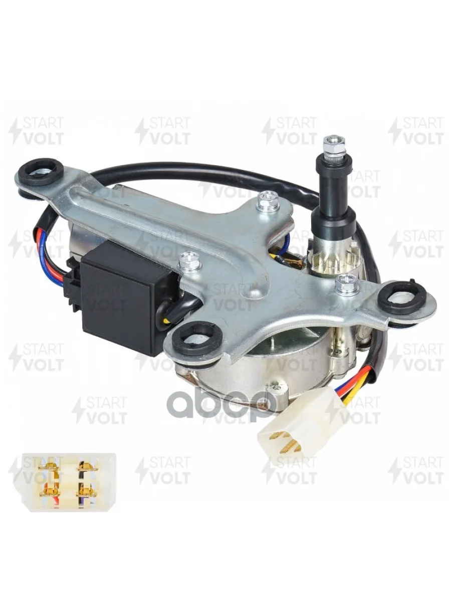 Моторедуктор Стеклоочистителя Ваз 2112 Заднего Стекла Startvolt (Vwb 0112) STARTVOLT арт. VWB 0112  в Керчи Республика Крым