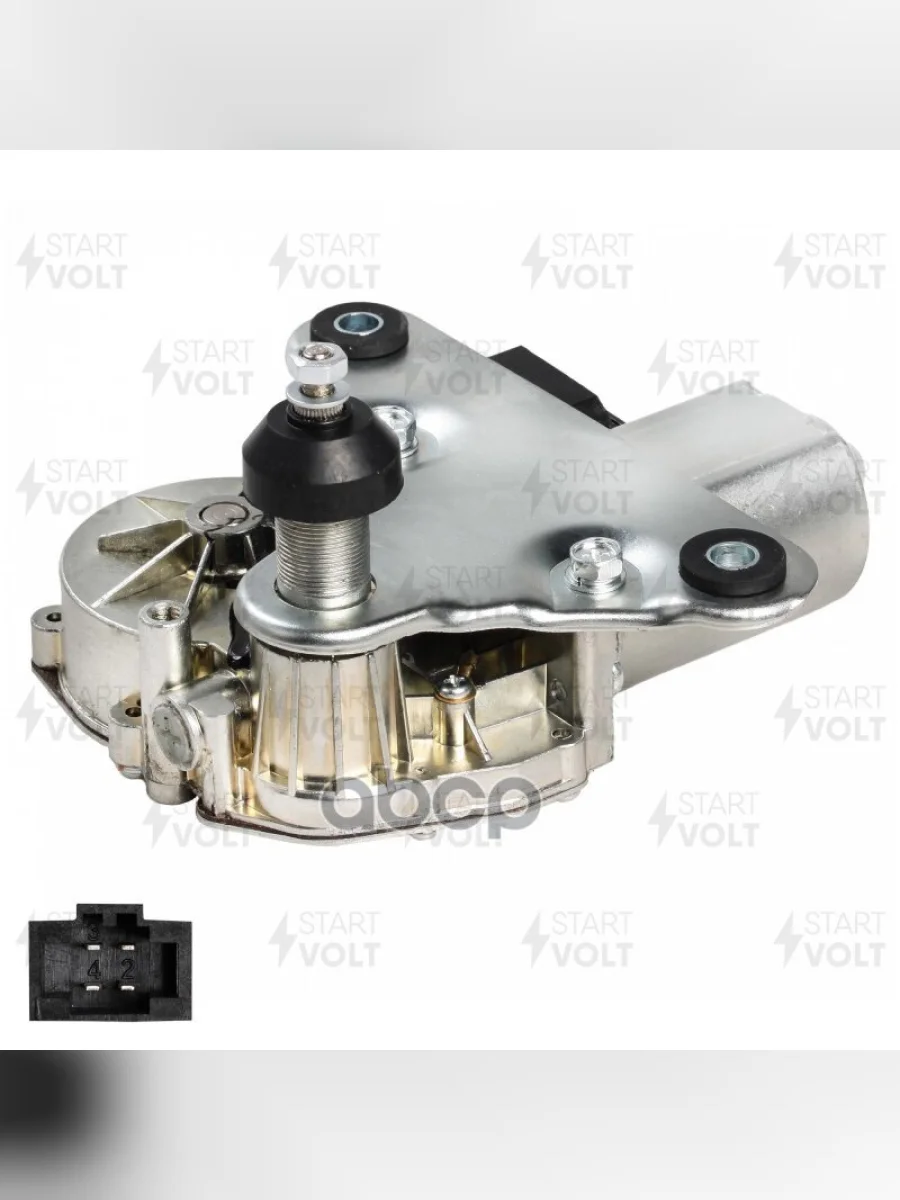 Моторедуктор Стеклоочистителя Ваз 2123 Задний Startvolt (Vwb 0123) STARTVOLT арт. VWB 0123  в Керчи Республика Крым