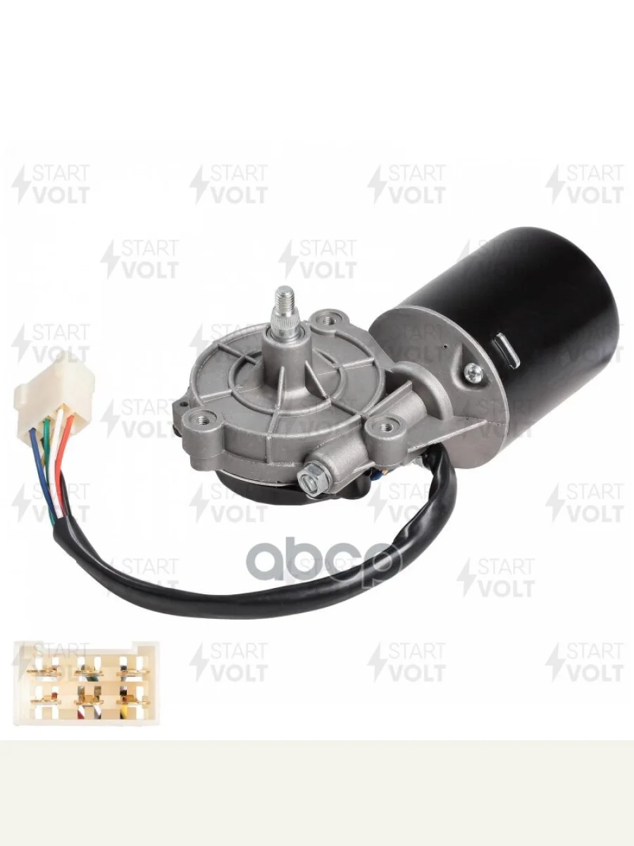 Моторедуктор Стеклоочистителя Ваз 2108-21099, 2113-2115 (Вал-12Мм) Startvolt (Vwf 0108) STARTVOLT арт. VWF 0108  в Керчи Республика Крым