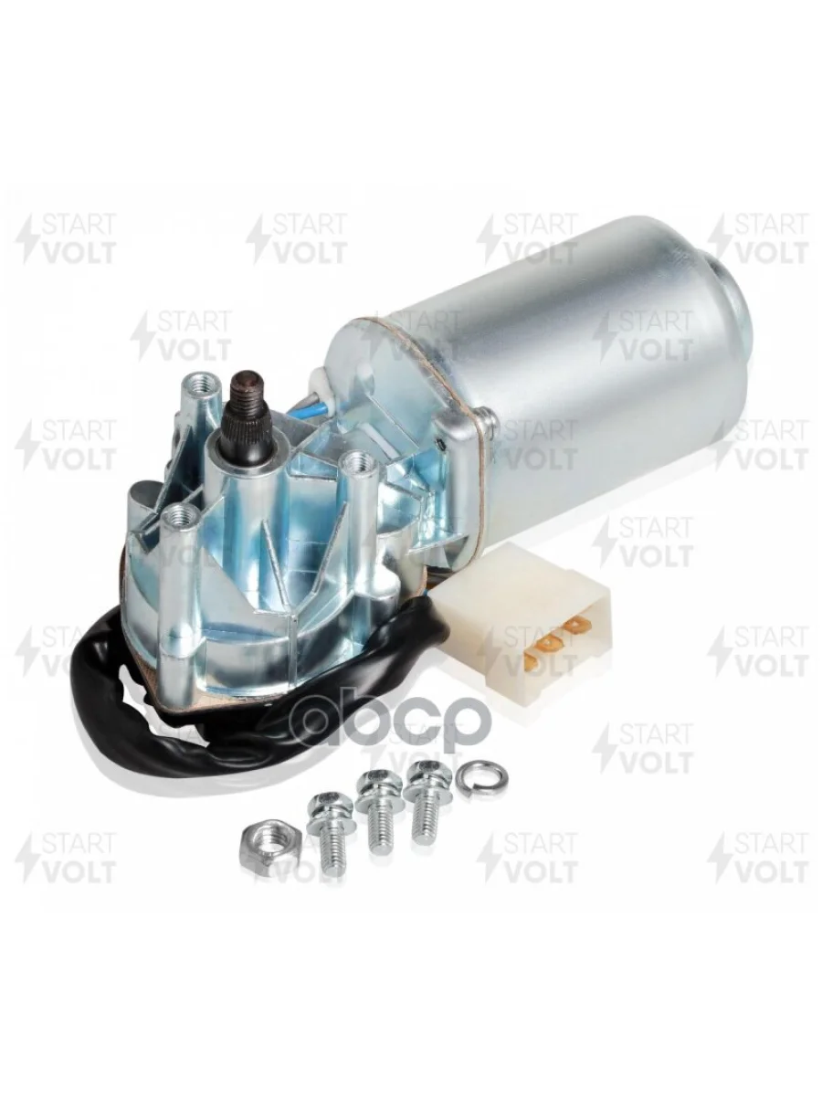 Моторедуктор Стеклоочистителя Ваз 2110-2112, 1117-1119 (Вал-12Мм) (Передний) (Vwf 0111) STARTVOLT арт. VWF 0111  в Керчи Республика Крым