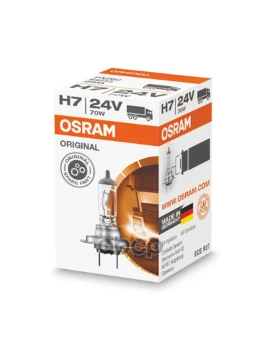 Лампа Галогеновая H7 24V  70W Osram Рх26d Osram арт. 64215*