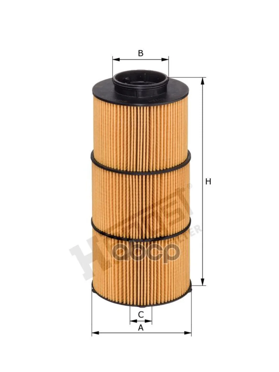 Фильтр Масляный Mp4 Hengst арт. E523HD373  в Керчи Республика Крым