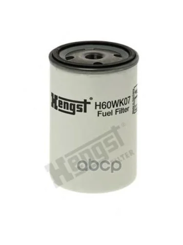 Фильтр Топливный Scania, Rvi, Volvo, Iveco D1=76, D2=71, D3=62, H=124 Hengst арт. H60WK07