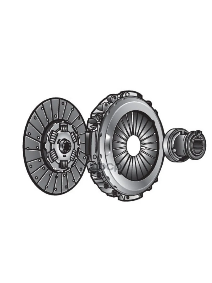 Комплект Сцепления Sachs  Man Tg-A Zf Sachs арт. 3400700460  в Керчи Республика Крым