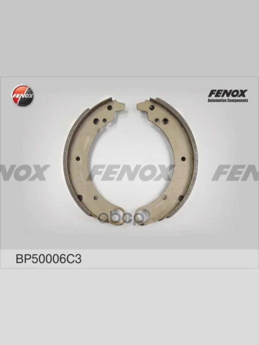 Колодка Тормозная Задняя Для АМ Газ 2410, 3110 (К-Т 4 Шт.) (2Дл.+2Корот.) Fenox (Bp50006c3) (24-3 FENOX арт. BP50006C3  в Керчи Республика Крым