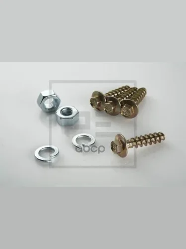 Крепеж ПРессоры Saf С Пласт.стаканом(3Самореза+2Гайки M12+2Гравера) PE Automotive арт. 06510020A