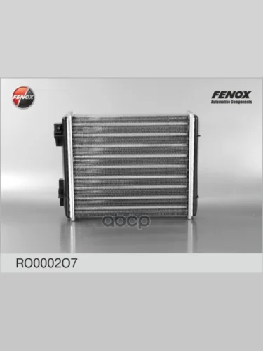 Радиатор Отопителя Ваз 2101 (2-Х Ряд. Алюм.) Узкий Fenox (Ro0002o7) (2101-8101060) FENOX арт. RO0002O7