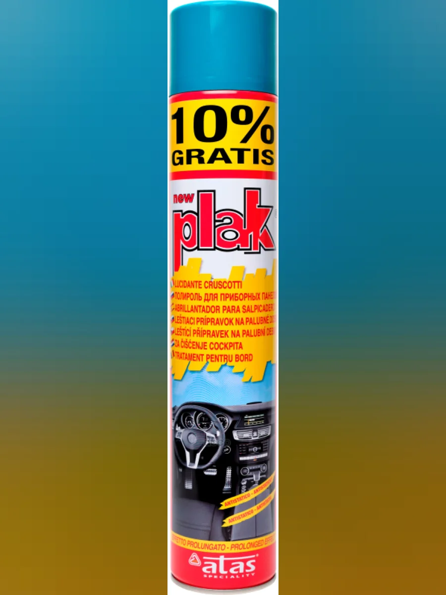 Полироль Пластика И Панели Plak Антистатик Морской (750Мл) Аэрозоль PLAK арт. 1415  в Керчи Республика Крым