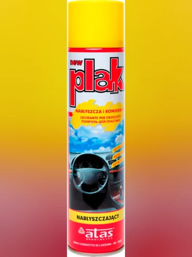 Полироль Пластика И Панели Plak Антистатик Лимон (400Мл) Аэрозоль (5120) PLAK арт. 5120