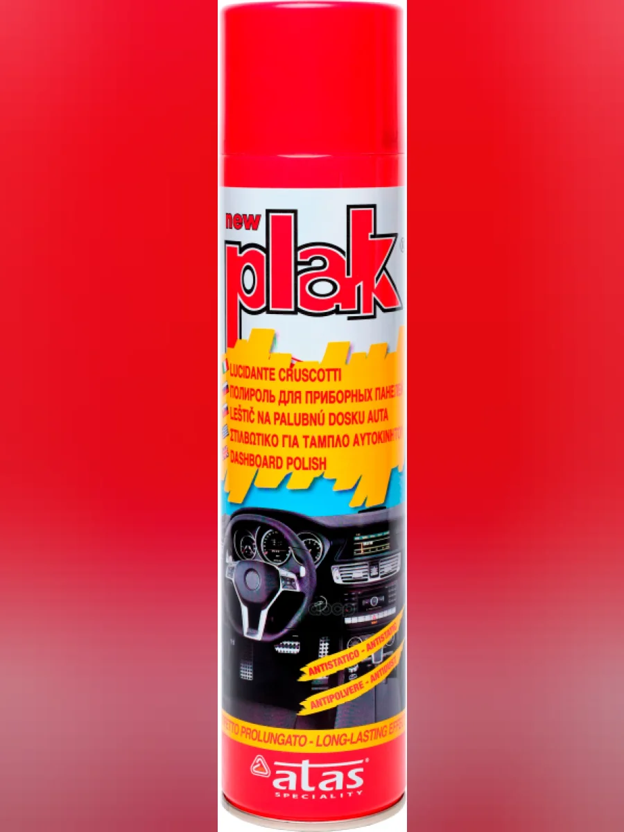 Полироль Пластика И Панели Plak Антистатик Вишня (400Мл) Аэрозоль (5124) PLAK арт. 5124  в Керчи Республика Крым