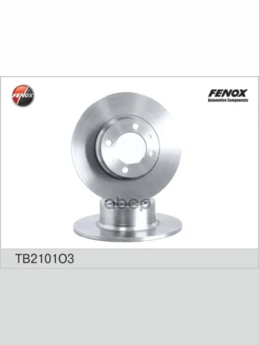 Диск Переднего Тормоза Ваз 2101-07 Fenox (Tb2101o3) (2101-3501070) FENOX арт. TB2101O3