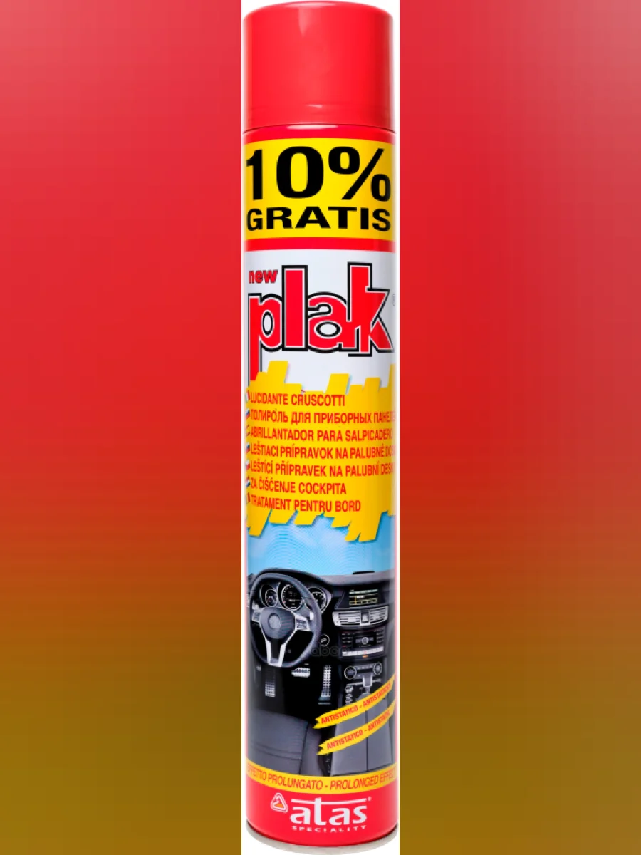 Полироль Пластика И Панели Plak Антистатик Гранат (750Мл) Аэрозоль (5160Mel) PLAK арт. 516023  в Керчи Республика Крым