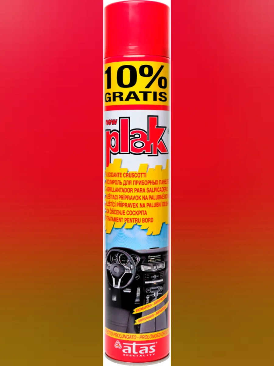 Полироль Пластика И Панели Plak Антистатик Клубника (750Мл) Аэрозоль (5161) PLAK арт. 5161  в Керчи Республика Крым