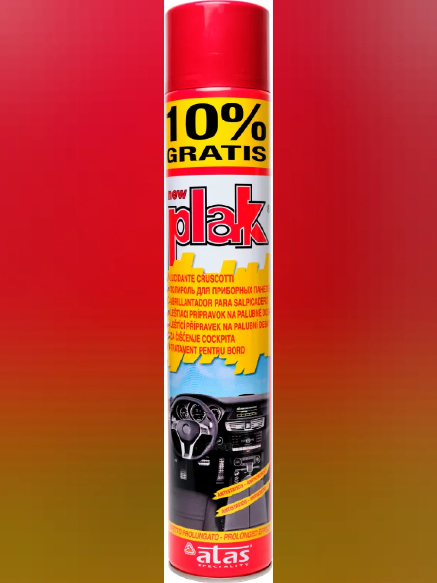 Полироль Пластика И Панели Plak Антистатик Вишня (750Мл) Аэрозоль (5163) PLAK арт. 5163  в Керчи Республика Крым