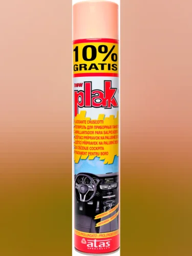 Полироль Пластика И Панели Plak Антистатик Персик (750Мл) Аэрозоль (5165) PLAK арт. 5165