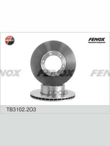 Диск Переднего Тормоза Для АМ Газ 3302 D-104 НО Fenox (Tb3102.2o3) (33023501077) FENOX арт. TB3102.2O3
