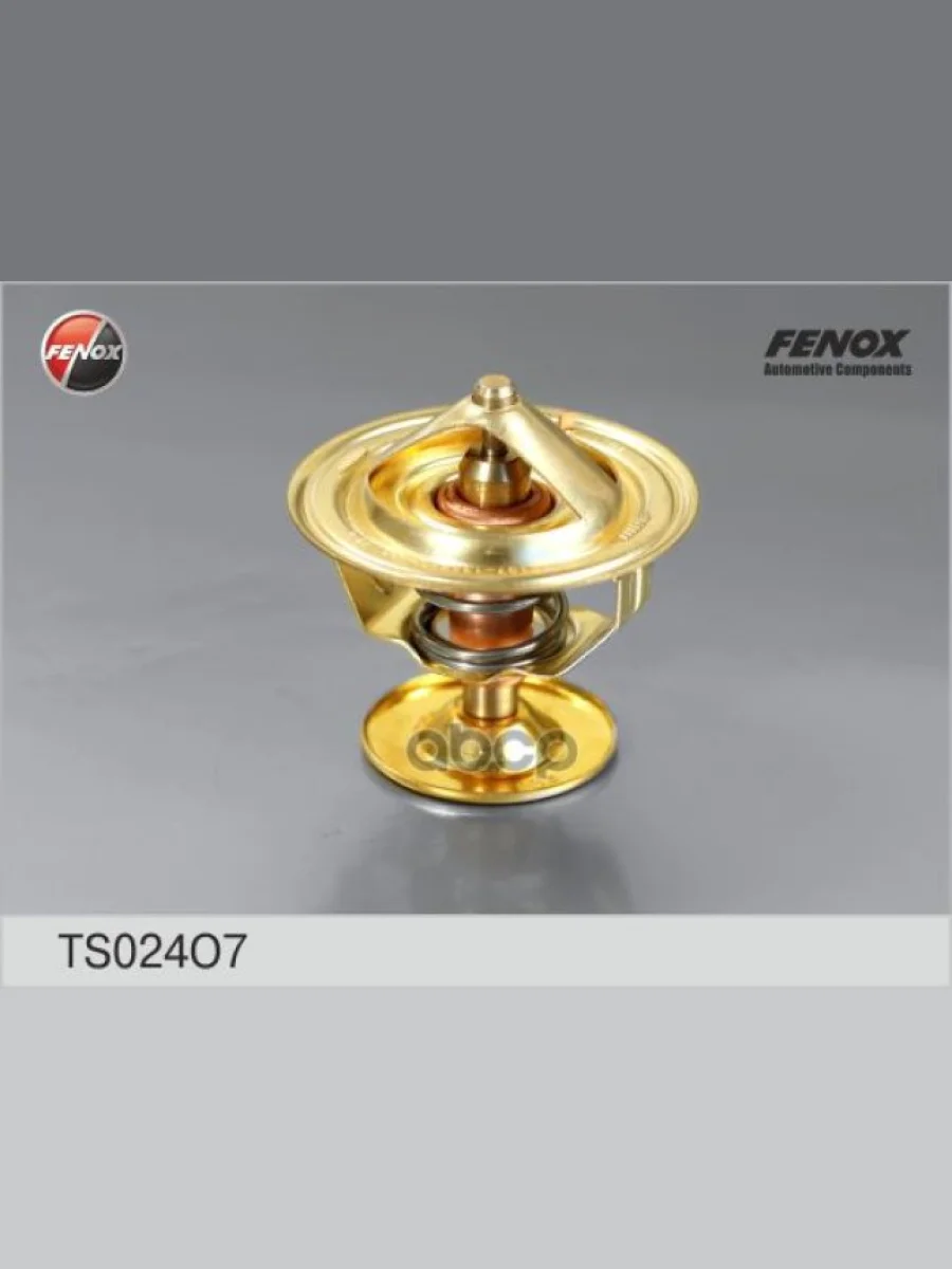 Термостат Для АМ Газ Зил Камаз ТЭлемент (87*С) Fenox (107001306100004) FENOX арт. TS024O7  в Керчи Республика Крым