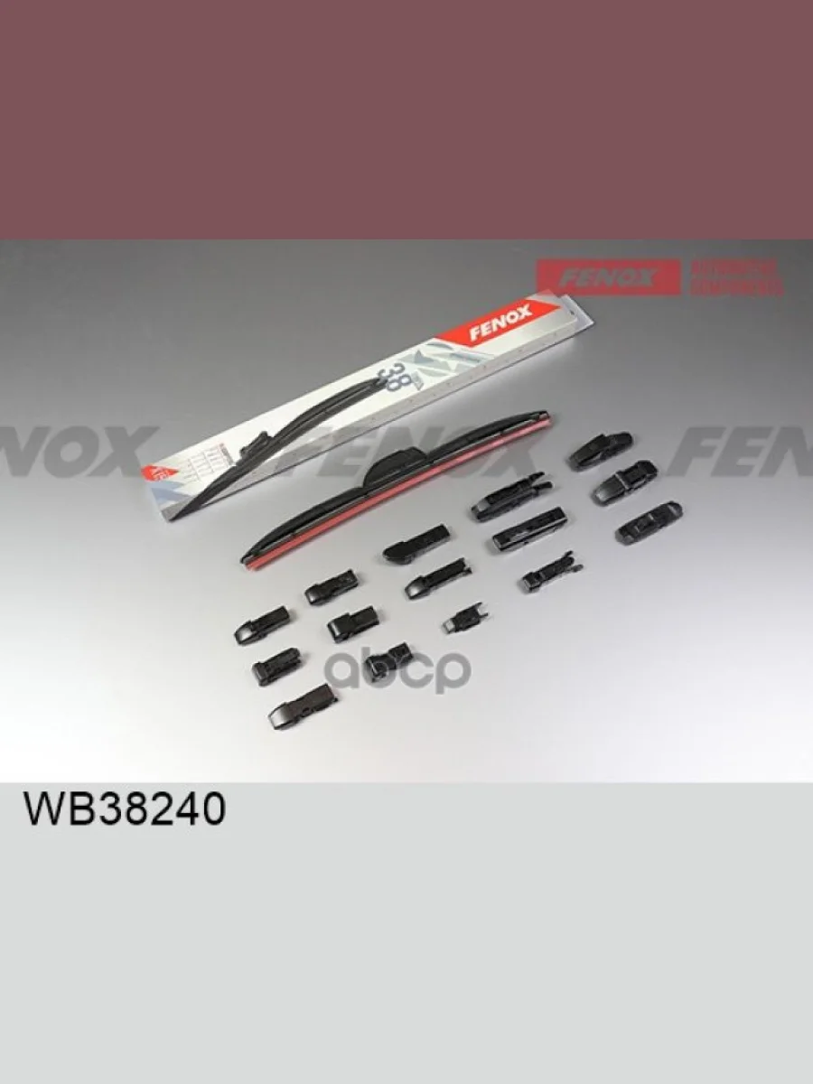 Щетка Стеклоочистителя 380 Мм15 Гибридная Fenox Крепление: 15 В 1 FENOX арт. WB38240  с доставкой в г. Керчь