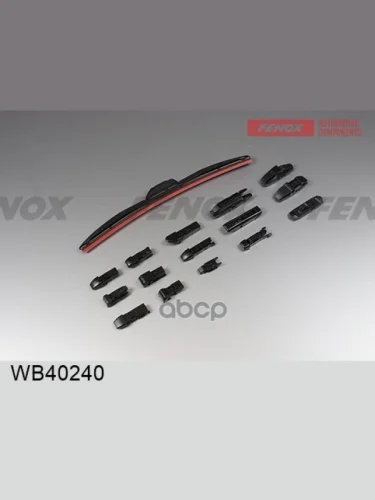 Щетка Стеклоочистителя 400 Мм16 Гибридная Fenox Крепление: 15 В 1 FENOX арт. WB40240
