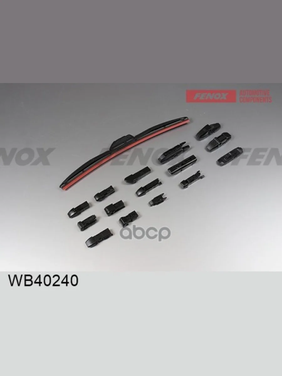 Щетка Стеклоочистителя 400 Мм16 Гибридная Fenox Крепление: 15 В 1 FENOX арт. WB40240  с доставкой в г. Керчь