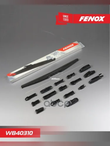 Щетка Стеклоочистителя 400 Мм16 Зимняя Fenox  (1 Шт) Крепление: 15 В 1 FENOX арт. WB40310