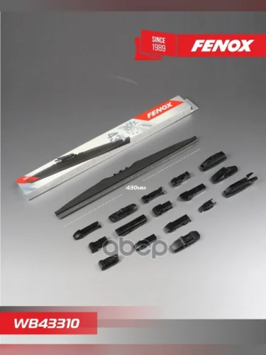 Щетка Стеклоочистителя 430 Мм17 Зимняя Fenox  (1 Шт) Крепление: 15 В 1 FENOX арт. WB43310