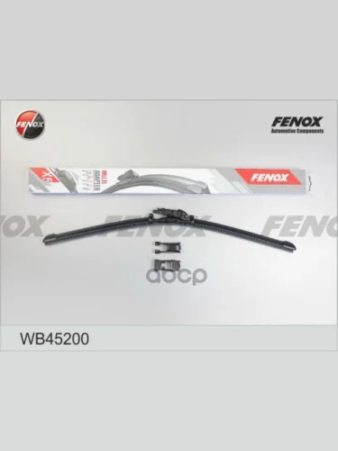 Щетка Стеклоочистителя 450 Мм18 Бескаркасная Fenox + 5 Адаптеров (1Шт.) (Wb45200) FENOX арт. WB45200