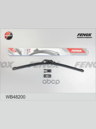 Щетка Стеклоочистителя 480 Мм19 Бескаркасная Fenox + 5 Адаптеров (1Шт.) (Wb48200) FENOX арт. WB48200