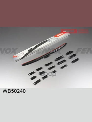 Щетка Стеклоочистителя 500 Мм20 Гибридная Fenox Крепление: 15 В 1 FENOX арт. WB50240