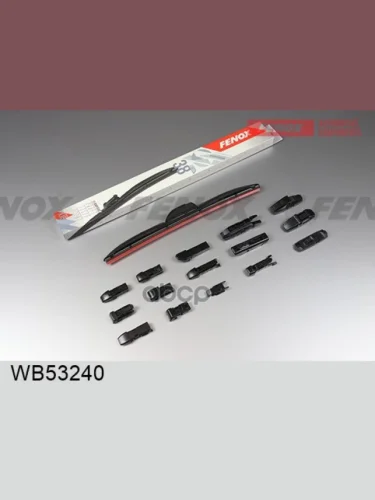 Щетка Стеклоочистителя 530 Мм21 Гибридная Fenox Крепление: 15 В 1 FENOX арт. WB53240