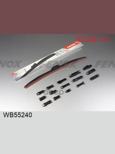 Щетка Стеклоочистителя 550 Мм22 Гибридная Fenox Крепление: 15 В 1 FENOX арт. WB55240