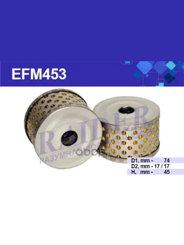 Фильтр В Бачок Насоса Гура Для АМ Газ 3110, 3302, 2217 Дв.406 Raider (Efm453) (009-1012040) RAIDER арт. EFM453