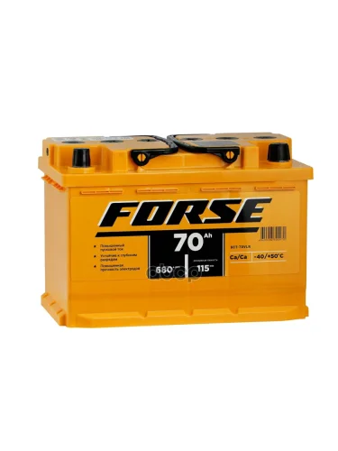 Аккумулятор  70 Forse Обратная Полярность FORSE арт. 570 112 050