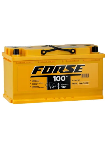 Аккумулятор 100 Forse Обратная Полярность FORSE арт. 600 120 050