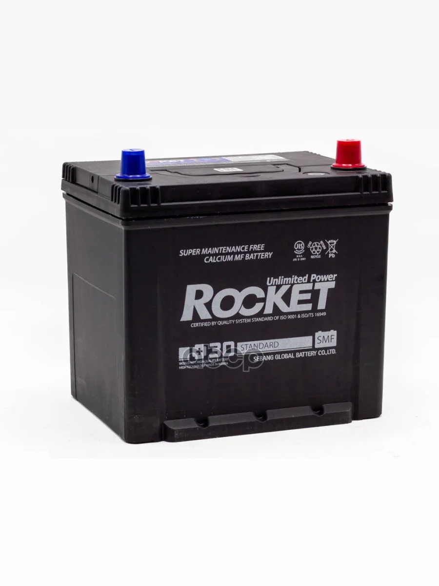 Аккумулятор  60 Rocket Smf Asia Обратная Полярность ROCKET арт. SMF 65D23L  с доставкой в г. Пермь