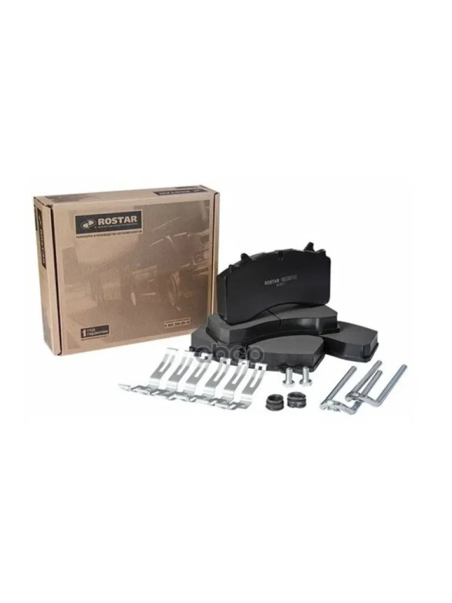 Комплект Дисковых Колодок ROSTAR арт. 180000162  в Керчи Республика Крым