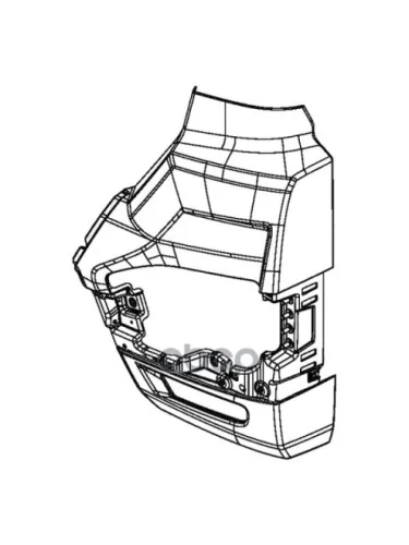 Облицовка Левой Фары FOTON арт. H4831010405A0ZH