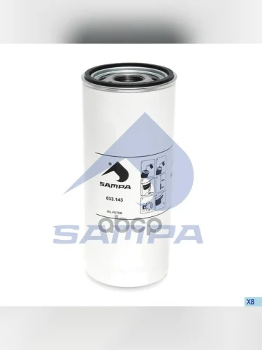 Фильтр Масл. Lf 3654 Volvo SAMPA арт. 03314301